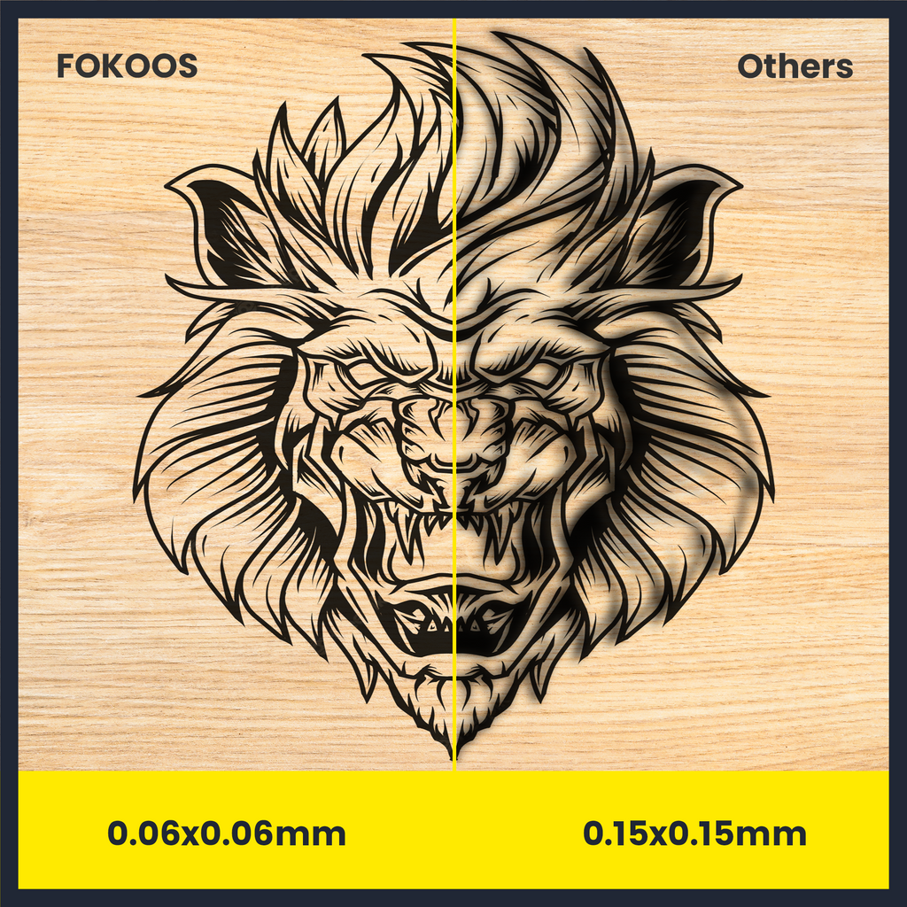 FOKOOS FE10 10W Laser Engraver & Extra Honeycomb Laser Bed