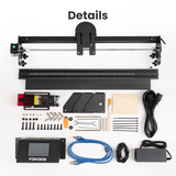 FOKOOS FE10 10W Laser Engraver & Extra Honeycomb Laser Bed