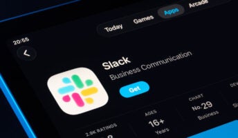 Slack on App Store on mobile