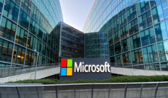 Photo of Microsoft office from the outside