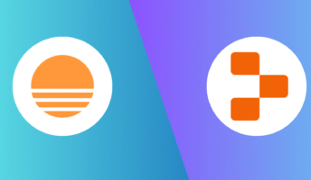 Base44 and Replit's logos side by side.