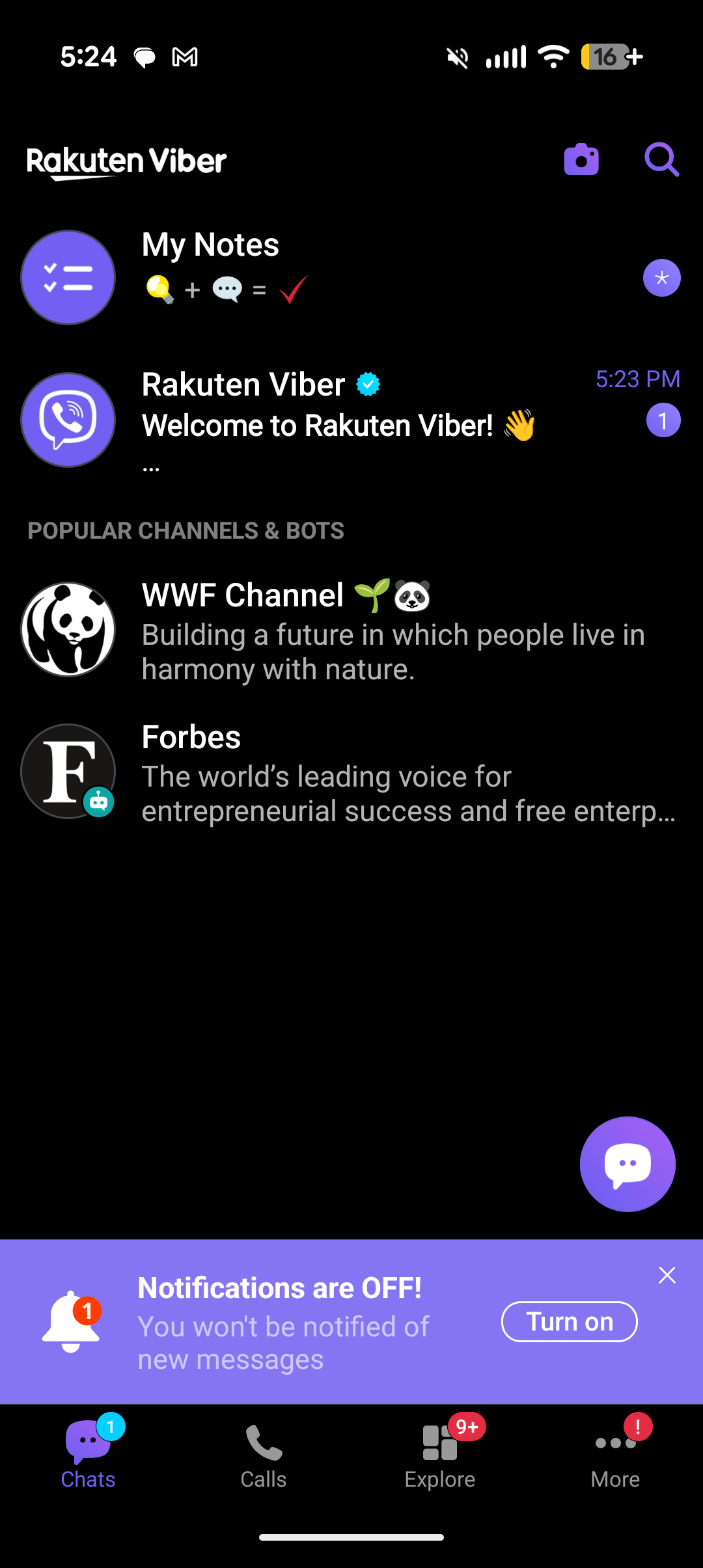 Rakuten Viber Home Page