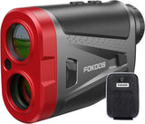 Fokoos Golf Rangefinder with Slope, 1200 Yards Range Finder Golf, 7X Magnification Rangefinder for Golfing and Hunting, Laser Rangefinder with Flag-Lock Vibration, Rechargeable, IP54 Waterproof