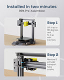 FOKOOS Odin Smart 3D Printer: 99% Pre-assembled+Time-lapse Video